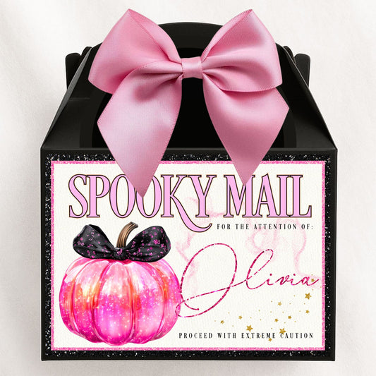 Personalised Halloween Treat Box