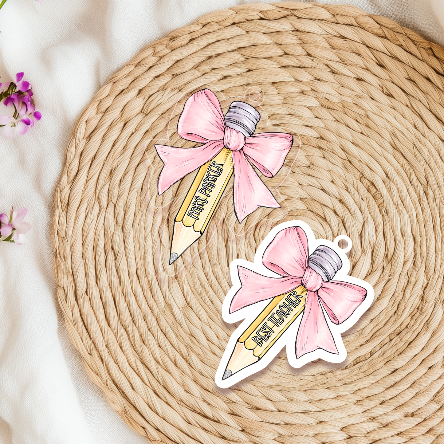 Bow Pencil Keyring