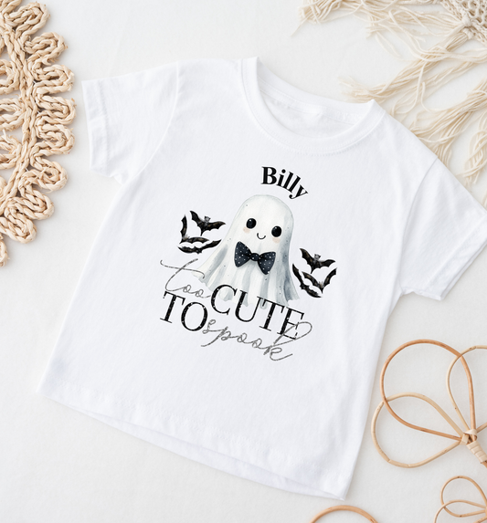 Boo-tiful & Too Cute to Spook Halloween T-Shirts
