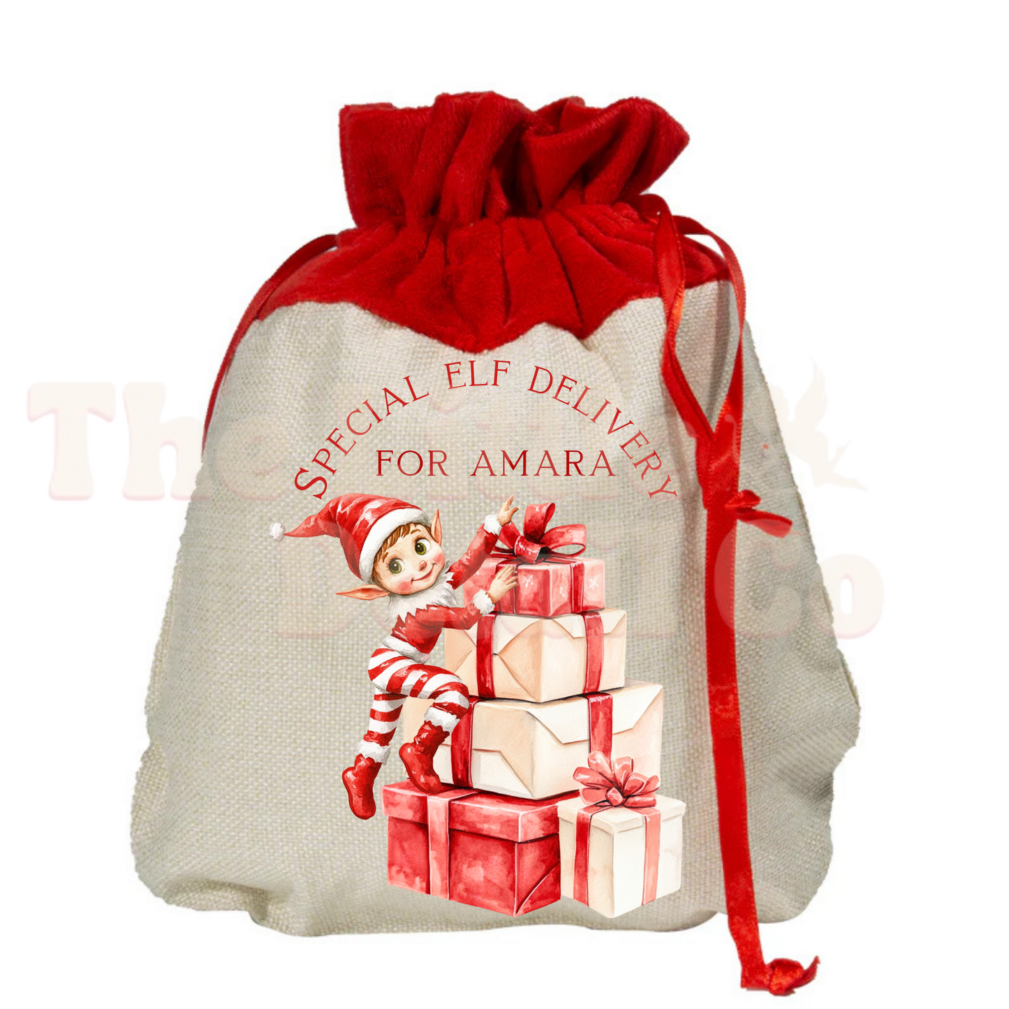 Personalised sweet treats bag