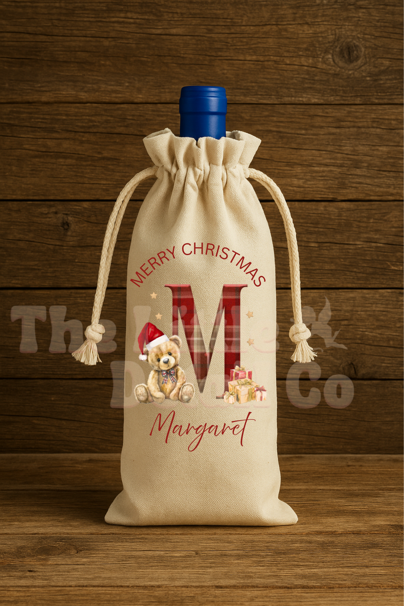 Personalised Wine Gift Bag