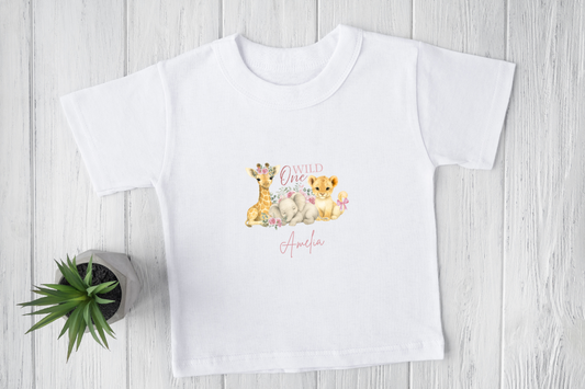 Cute Animal Birthday T-Shirt