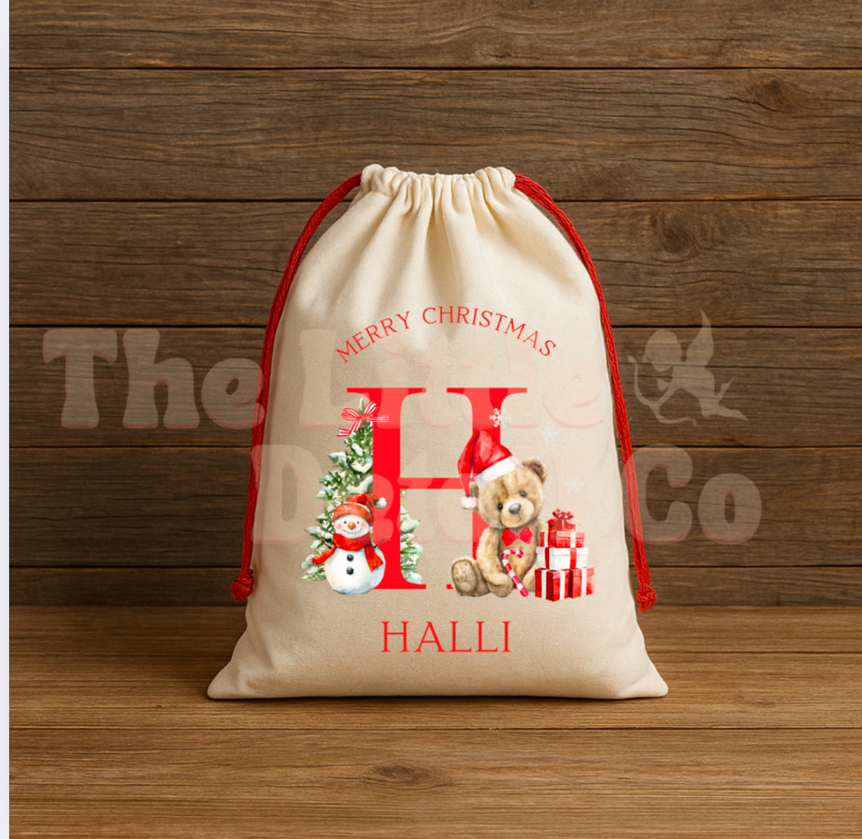 Personalised Santa Sack
