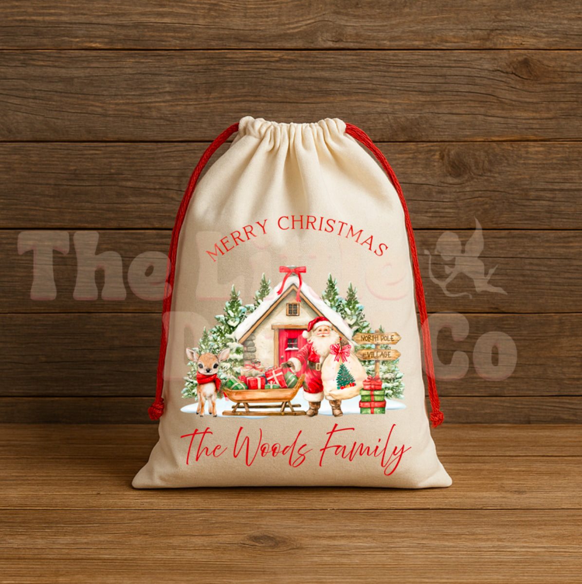 Personalised Santa Sack