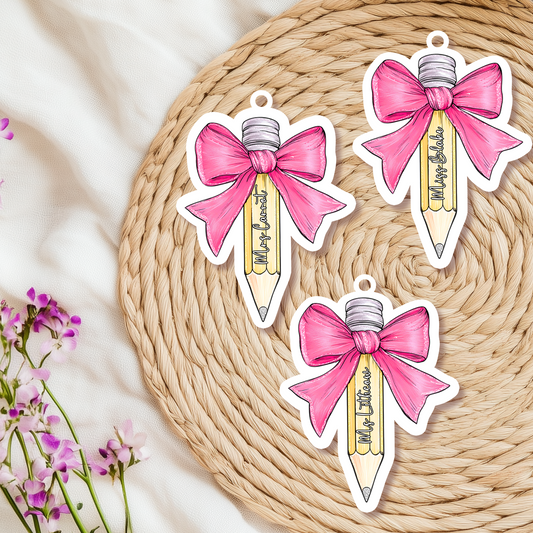 Bow Pencil Keyring
