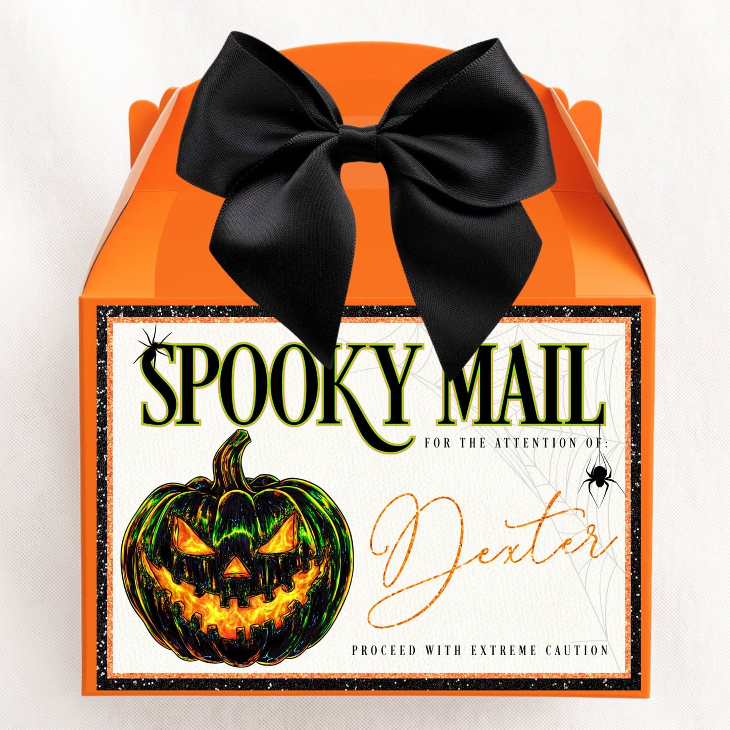 Personalised Halloween Treat Box