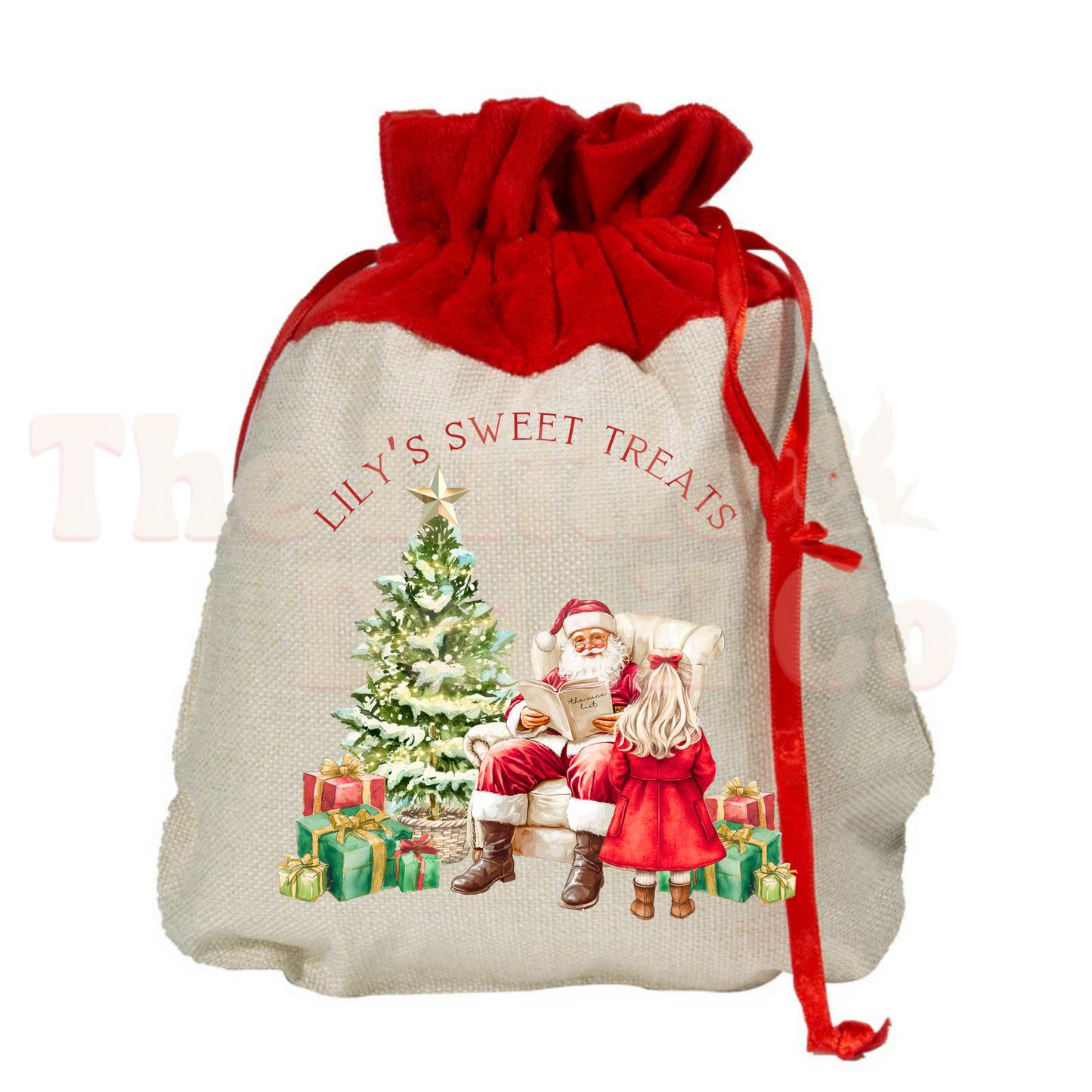 Personalised sweet treats bag