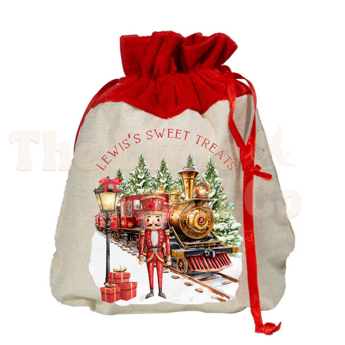 Personalised sweet treats bag