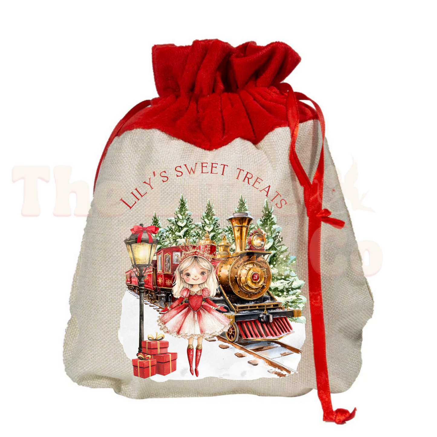 Personalised sweet treats bag