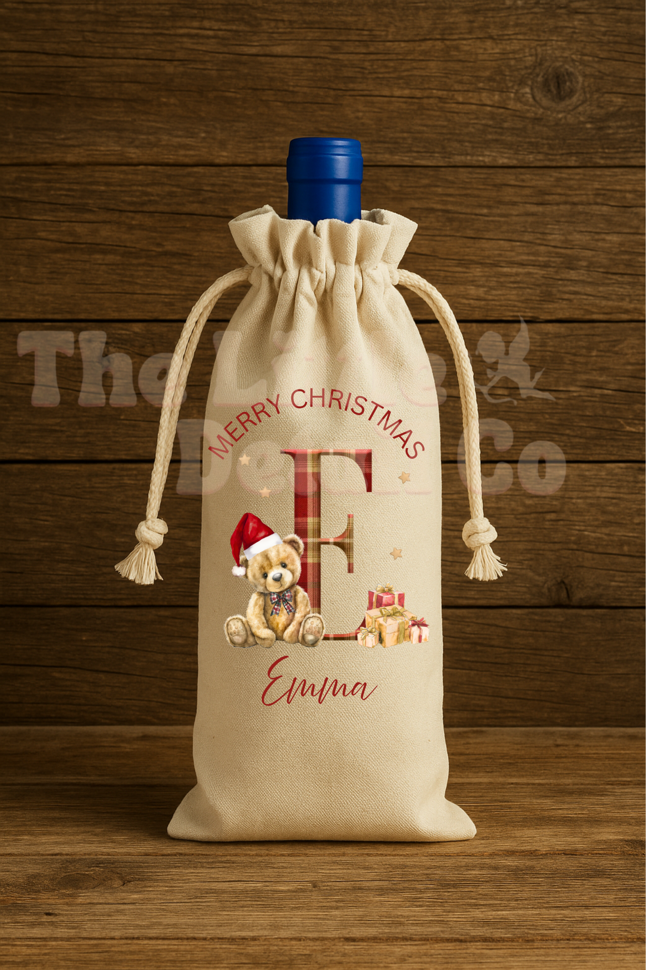 Personalised Wine Gift Bag