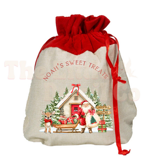 Personalised sweet treats bag